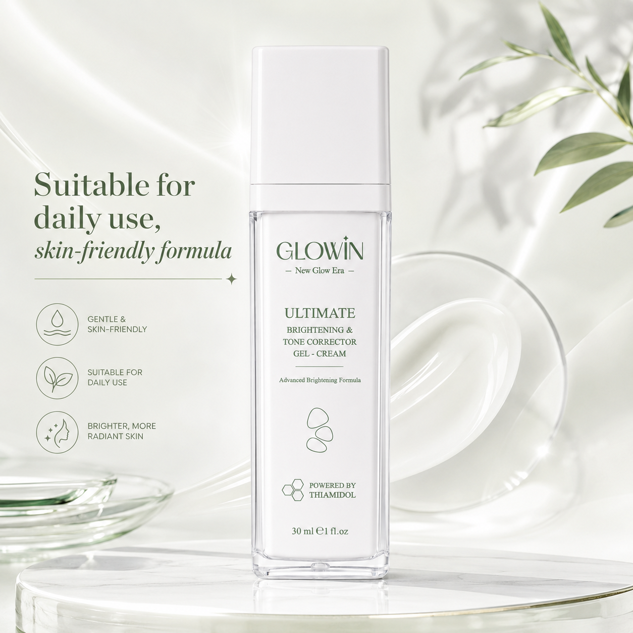 Brightening & Tone Corrector Gel-Cream