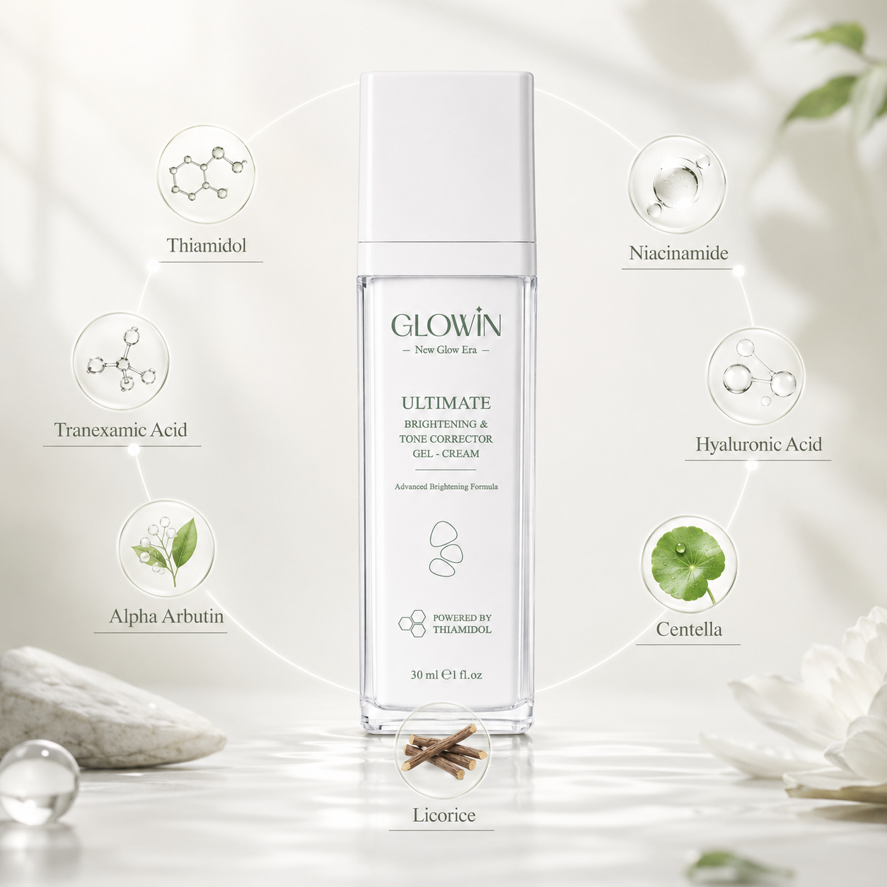 Brightening & Tone Corrector Gel-Cream